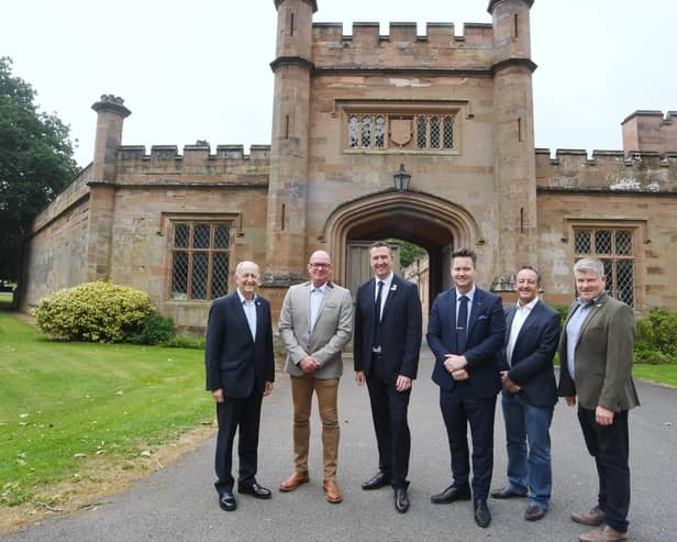 Photo (left to right): Les Ratcliffe (CW Champions), Paul Jones (Destination Coventry), Richard Harrison (No Ordinary Hospitality Management), James Kempston (NP Aerospace), Vince Mayne (British Transplant Games), Nic Erskine (CW Champions). Picture supplied.