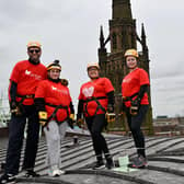 115 people took on Myton Hospices' abseil challenge  on March 16. Photo supplied by Myton Hospices