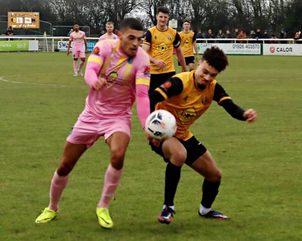 It was a tough day at the office for Leamington.