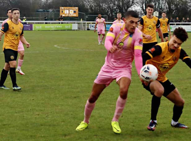 It was a tough day at the office for Leamington.