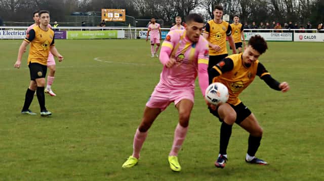 It was a tough day at the office for Leamington.