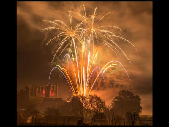 Around 10,000 people went to the display. Photo by Steven Barnett