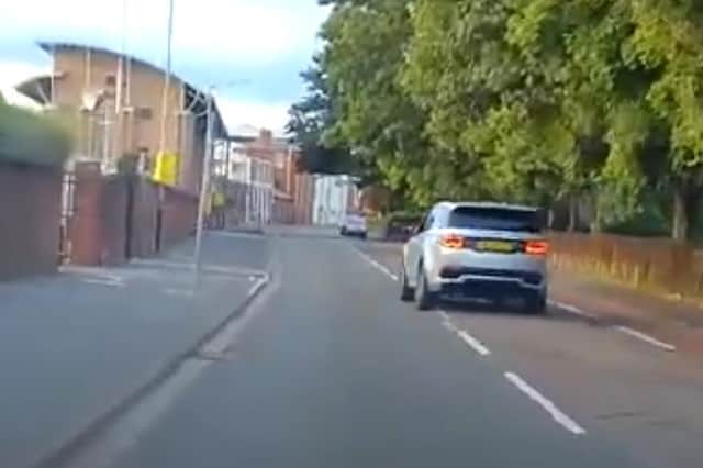 Video footage of the driver