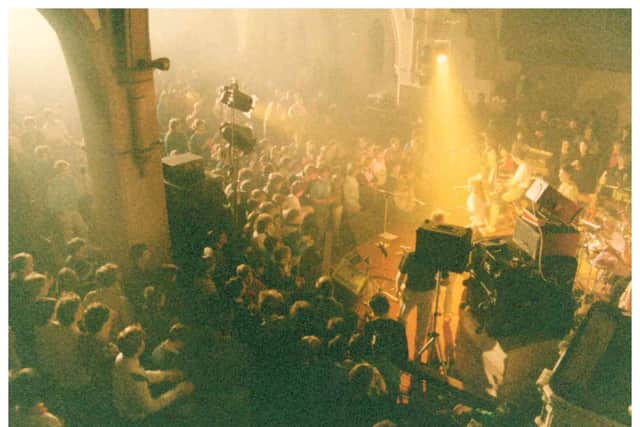 Rock the Flock at St Paul's church in 1987.