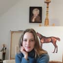 Emily in her Kineton studio