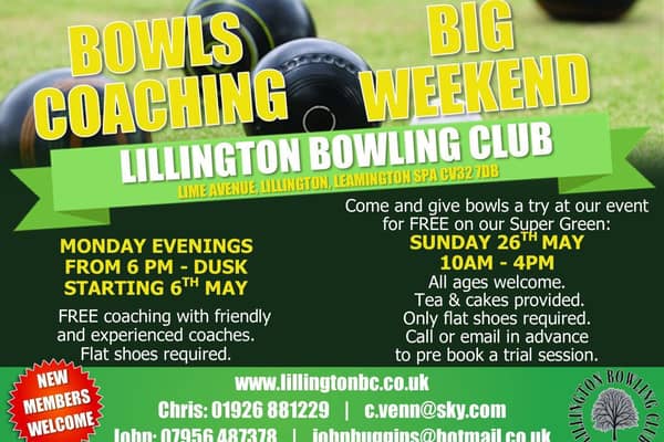 Lillington Bowling Club May Dual Events featured