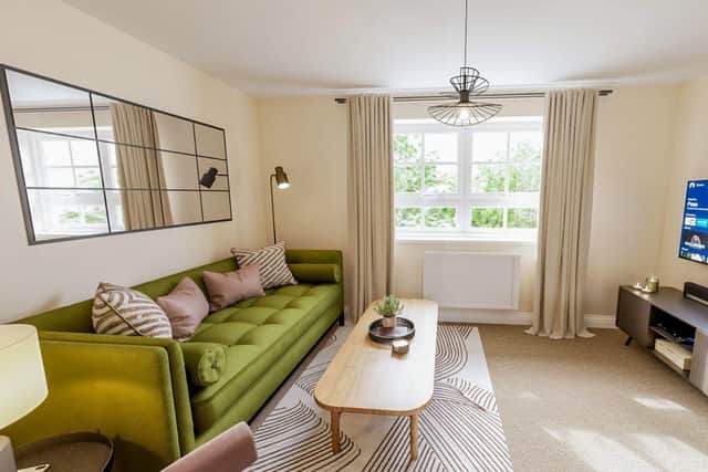 Internal image of living area at Heritage Grange
