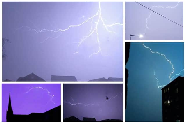 Your photos of last night's thunderstorm