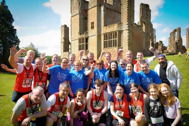 Organisers of the popular Two Castles Run, sponsored by Leamington Spa solicitors Blythe Liggins, have seen a sprint for registrations.  Pictured at last year's event are the team of runners from title sponsor Blythe Liggins Solicitors.