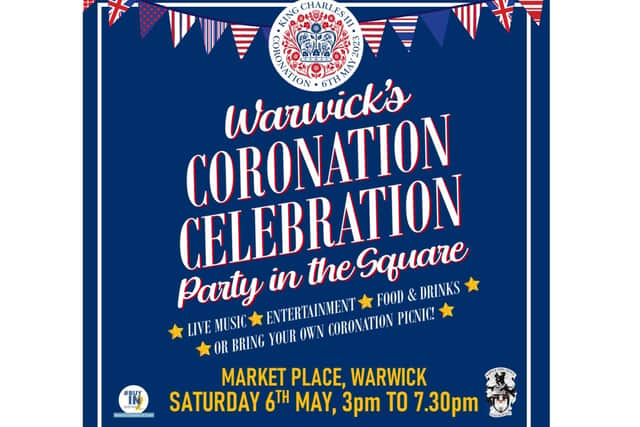 Warwick will be hosting free community events over the Coronation weekend. Photo supplied