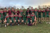 Old Laurentians Colts pose for the camera after they secured their spot in the last eight of the National Colts Cup