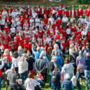 Children from Barford St Peter’s CE Primary School gathered with villagers to plant a tree to celebrate King Charles III’s Coronation at King George's Field in Barford. Photo supplied