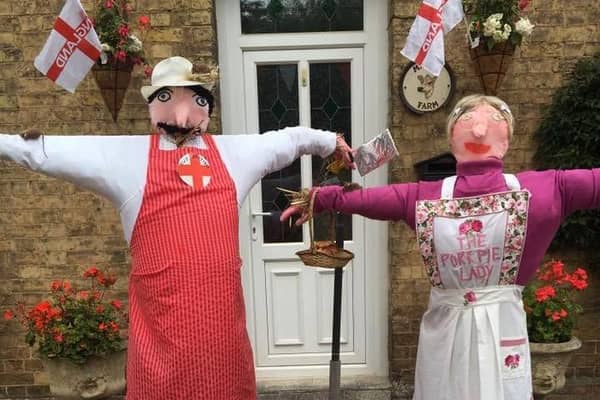 A previous exhibit at Brinklow Scarecrow Festival.