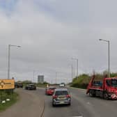 Works approved to connect Rugby's Western Relief Road to new warehousing. Picture: Google Street View.