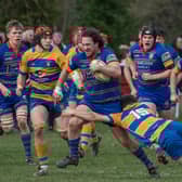 Old Leamingtonians sealed a narrow derby day win. Pic by Ken Pinfold.