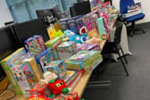 Donated gifts have ensured that Warwickshire’s care-experienced young people, as well as other vulnerable children and young people across the county, have something to unwrap. Photo supplied by Warwickshire County Council.