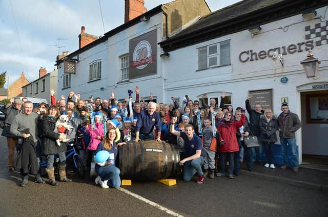 The Chequers is celebrating after being among 15 finalists in the Community Pub Hero Awards.