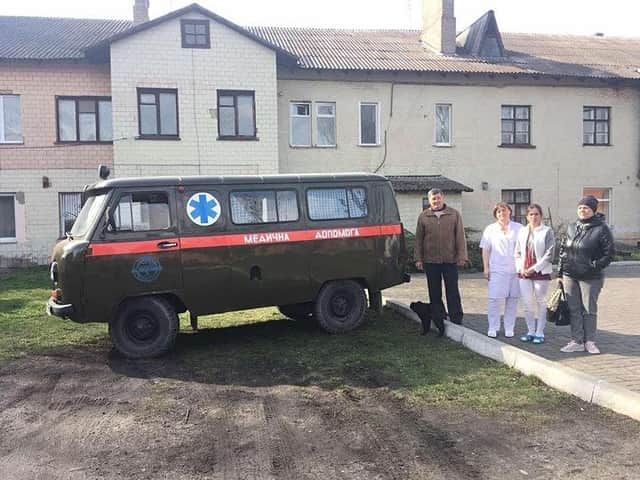 An ambulance like the one the event in Leamington will be raising money for.