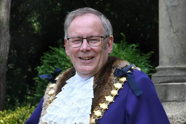 Leamington Mayor Cllr Alan Boad