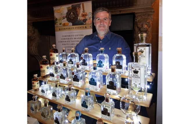 Warwickshire Gin was one of the producers at the event at Warwick Castle. Photo supplied by Warwickshire County Council