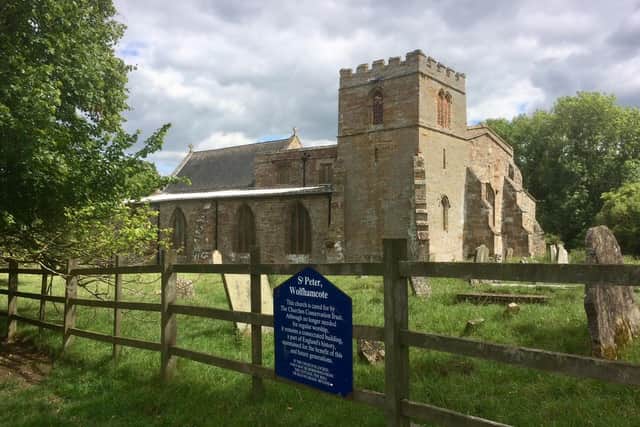 St Peter's Church, at Wolfhampcote, saw a flurry of visitors after a version of the lost village's name started appearing as a Facebook location back in 2017.
