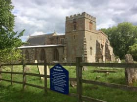 St Peter's Church, at Wolfhampcote, saw a flurry of visitors after a version of the lost village's name started appearing as a Facebook location back in 2017.