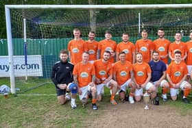 Division 1 Cup winners Rugby Borough Royals