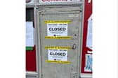 A full Closure Order has been placed on the Mars Mini Market on Clemens Street in Leamington. Photo by Warwick District Council’s Community Safety Team.