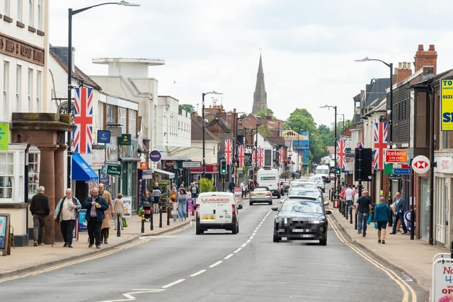 Residents and businesses in Kenilworth have been decorating ahead of the Jubilee celebrations. Photo by Mike Baker