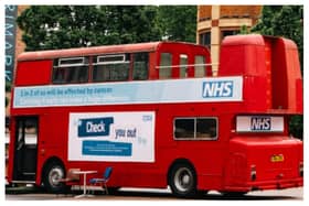 The NHS Cancer Bus. Picture supplied.