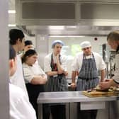 The British Association for Shooting and Conservation (BASC) joined Level 3 catering students at Rug
