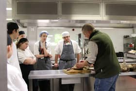 The British Association for Shooting and Conservation (BASC) joined Level 3 catering students at Rug
