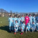 Bilton Ajax Under-14s Whites have teamed up with diamond drilling specialists D-Drill