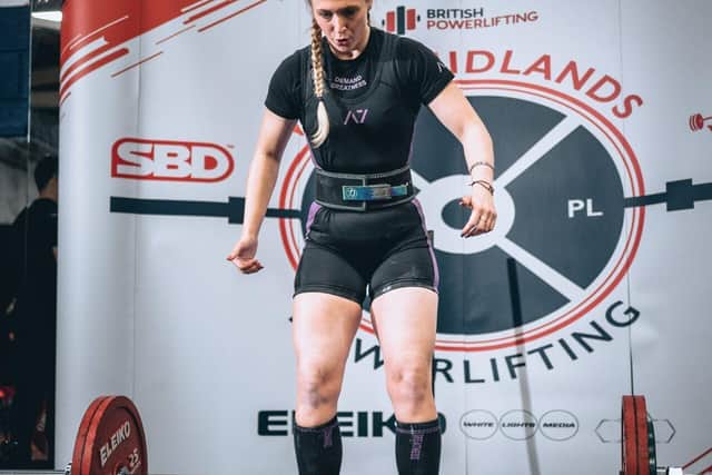 Powerlifter Lauren Ashbourne joins Sporting Champions scheme