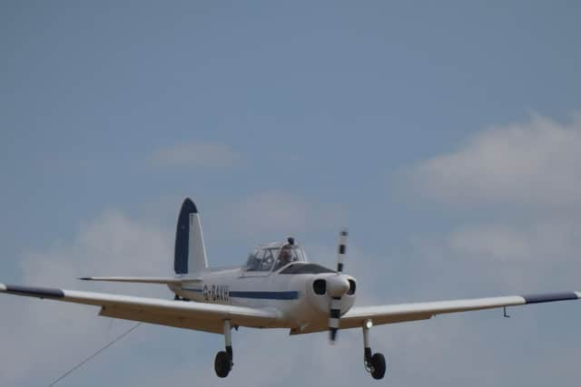 Lucy flies at The Gliding Centre.