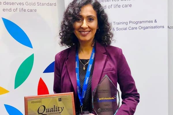 Dr Neha Sharma with National Award for Excellence 