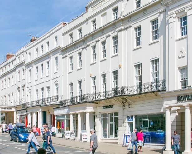 Bond Wolfe is selling 53-57 The Parade Leamington for £2.1 million. Credit: Bond Wolfe.