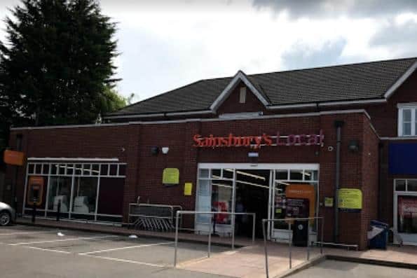 Officers were called to a report of a robbery close to Sainsbury’s in Coten End shortly after 6.15pm on Tuesday (July 19).