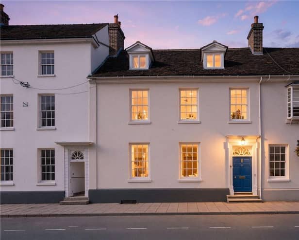 The property has been listed for offers over £1,250,000.
