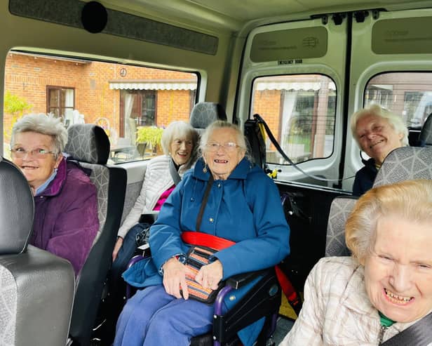 Some of the women who are residents at Cubbington Mill care home in Cubbington. Picture supplied.