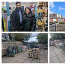 DJ and Nivetha Vamathevanm the new owners of Pets N Plants in Cubbington will soon open a mini garden centre called The Secret Garden at the back of the shop. Pictures supplied.