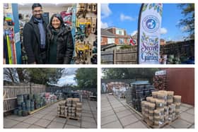 DJ and Nivetha Vamathevanm the new owners of Pets N Plants in Cubbington will soon open a mini garden centre called The Secret Garden at the back of the shop. Pictures supplied.