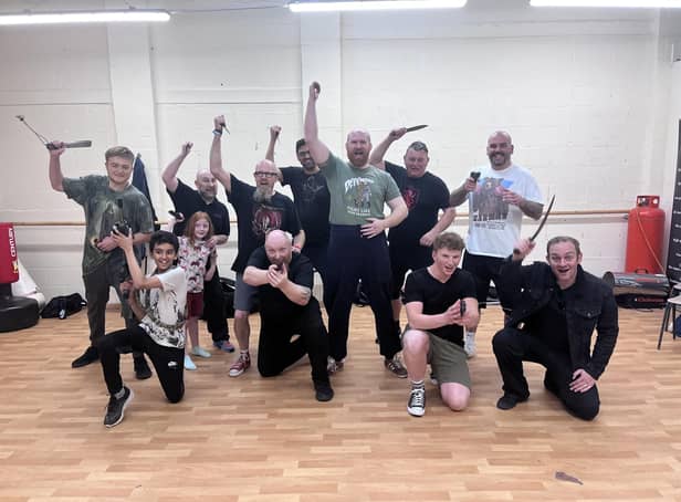 Martial Arts for Mila supporters.