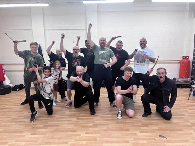 Martial Arts for Mila supporters.