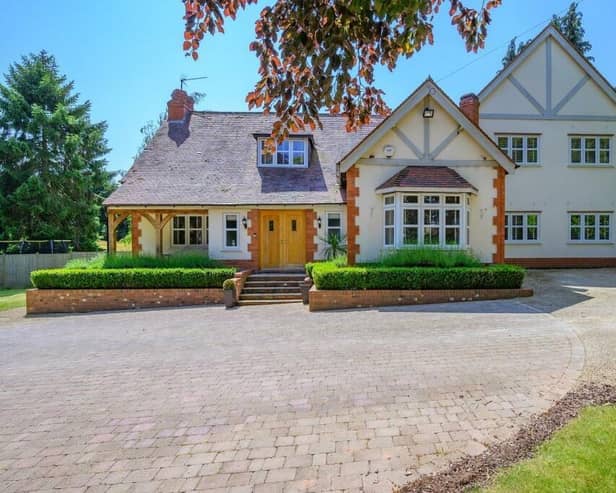 The detached six-bed property. Photo by Boothroyd & Company