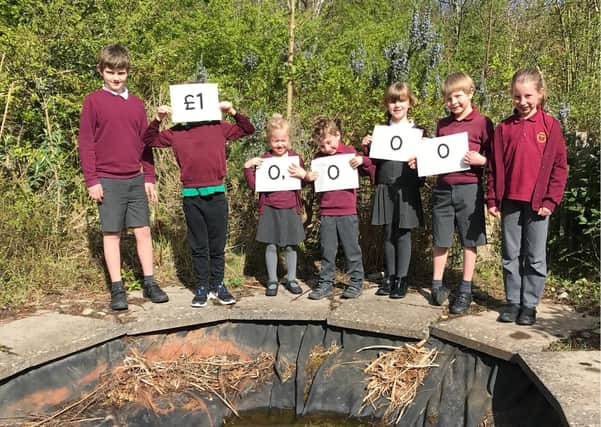 St Paul's Primary School pupils need your vote for the school to receive a £10,000 grant from Severn Trent to revamp and revitalise its pond and garden.