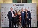 The Kwalee Team with the Publisher of the Year TIGA Award. Picture supplied.