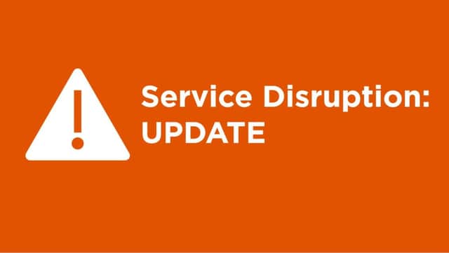 Journeys may take longer as a defective track is forcing trains to run slower from Princes Risborough to Leamington