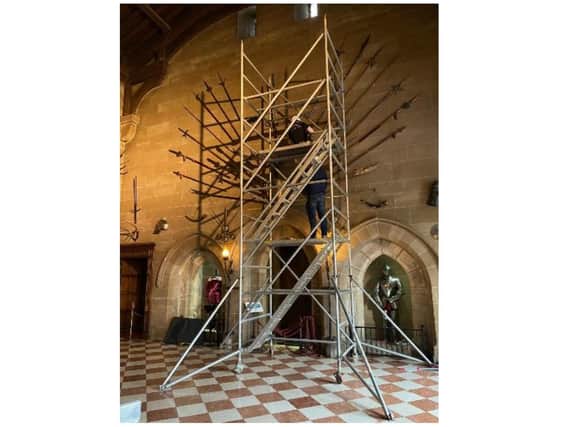 A team of in-house experts and appointed contractors, including conservationists, construction workers, painters, and gardeners, have spent the last couple of weeks giving the castle an in-depth refresh. Photo supplied