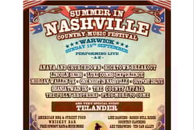 The music line-up for the Summer in Nashville event in Warwick has been announced. Photo supplied